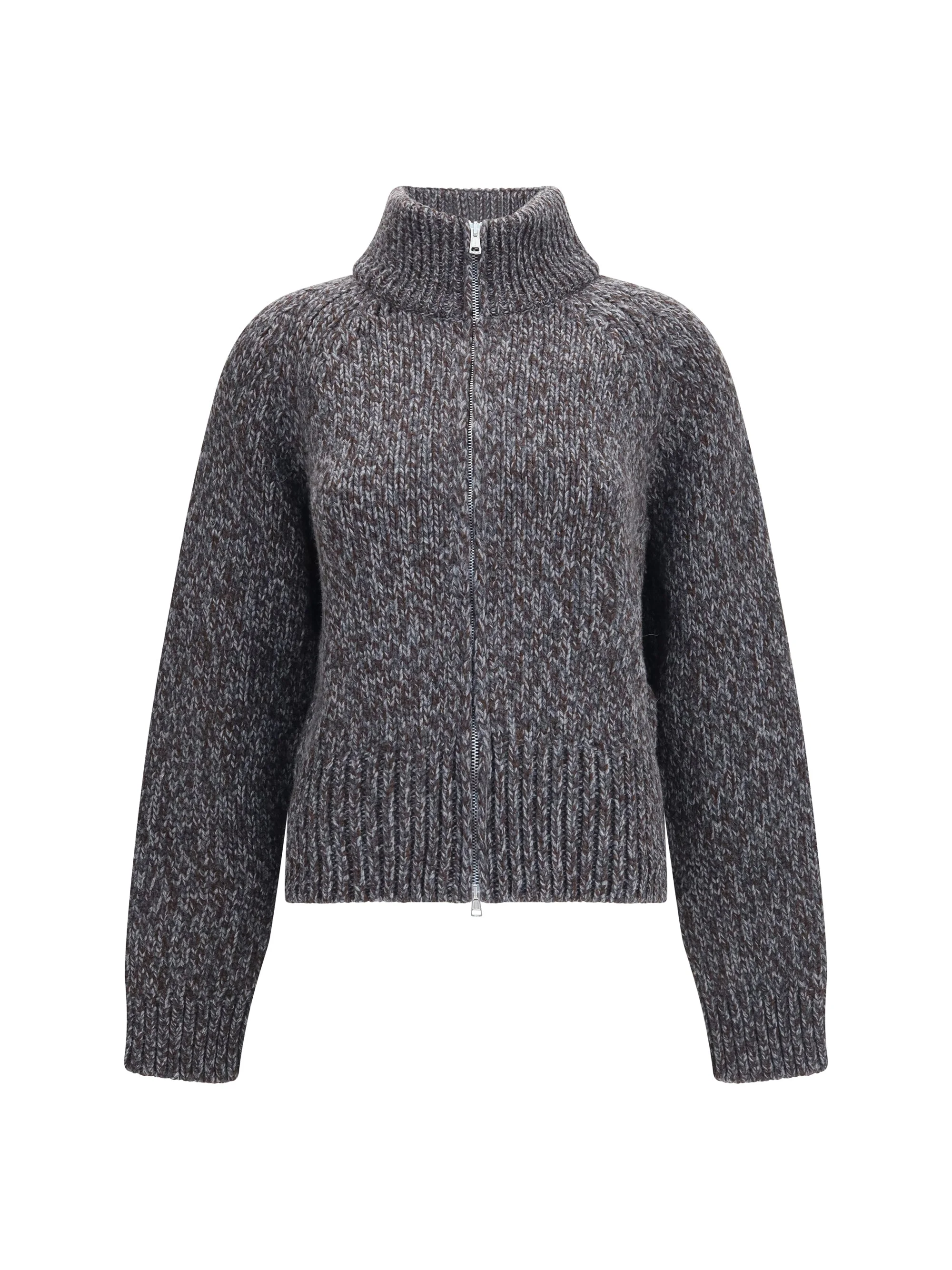 Our Legacy Merino Wool Zip Cardigan Stately Low - 1