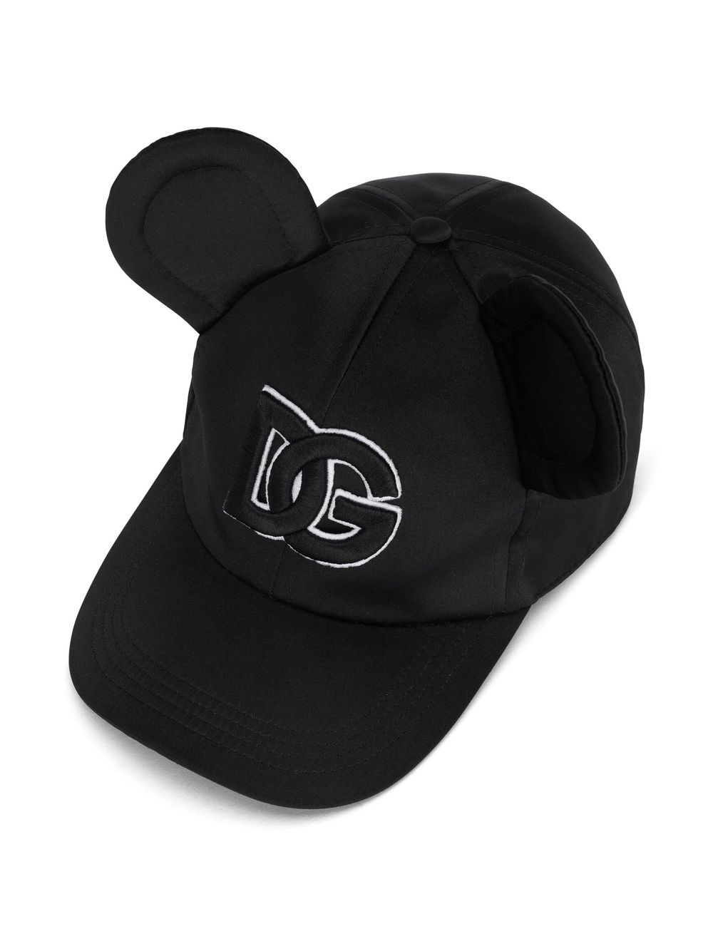 velvet animal-ears baseball cap - 2