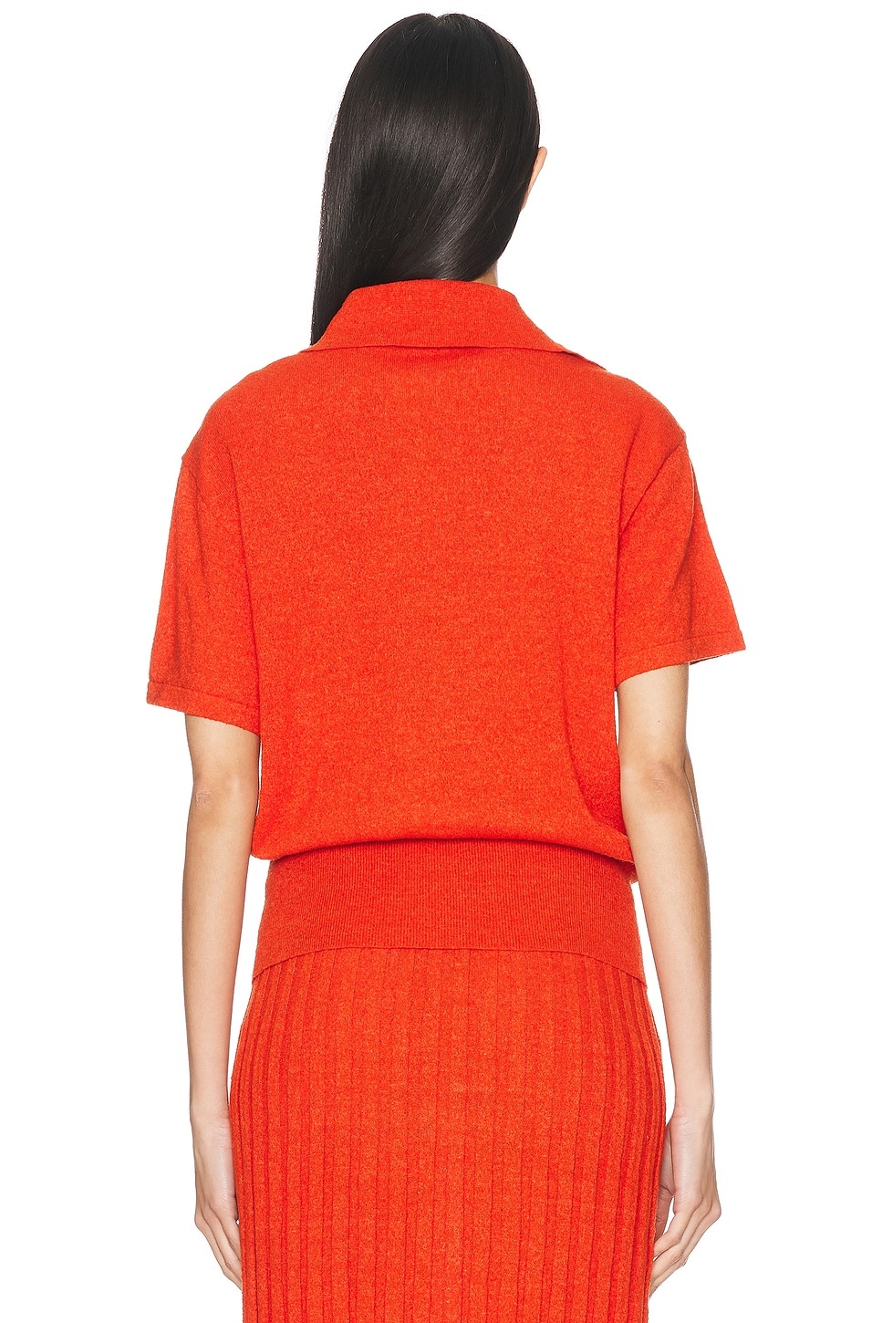 Straccio Knitted Polo Top - 3