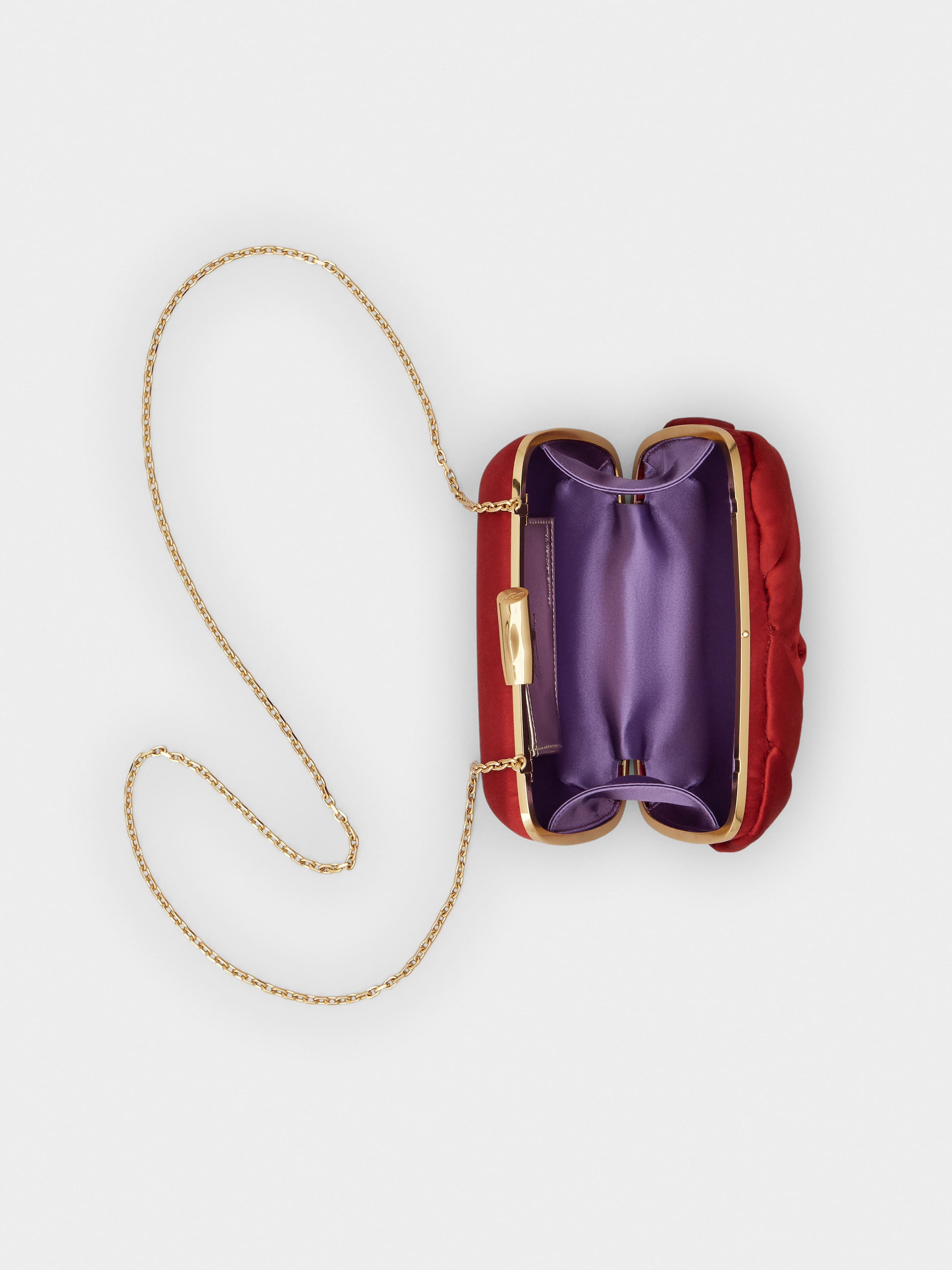 Rose Vivier Clutch in satin - 6