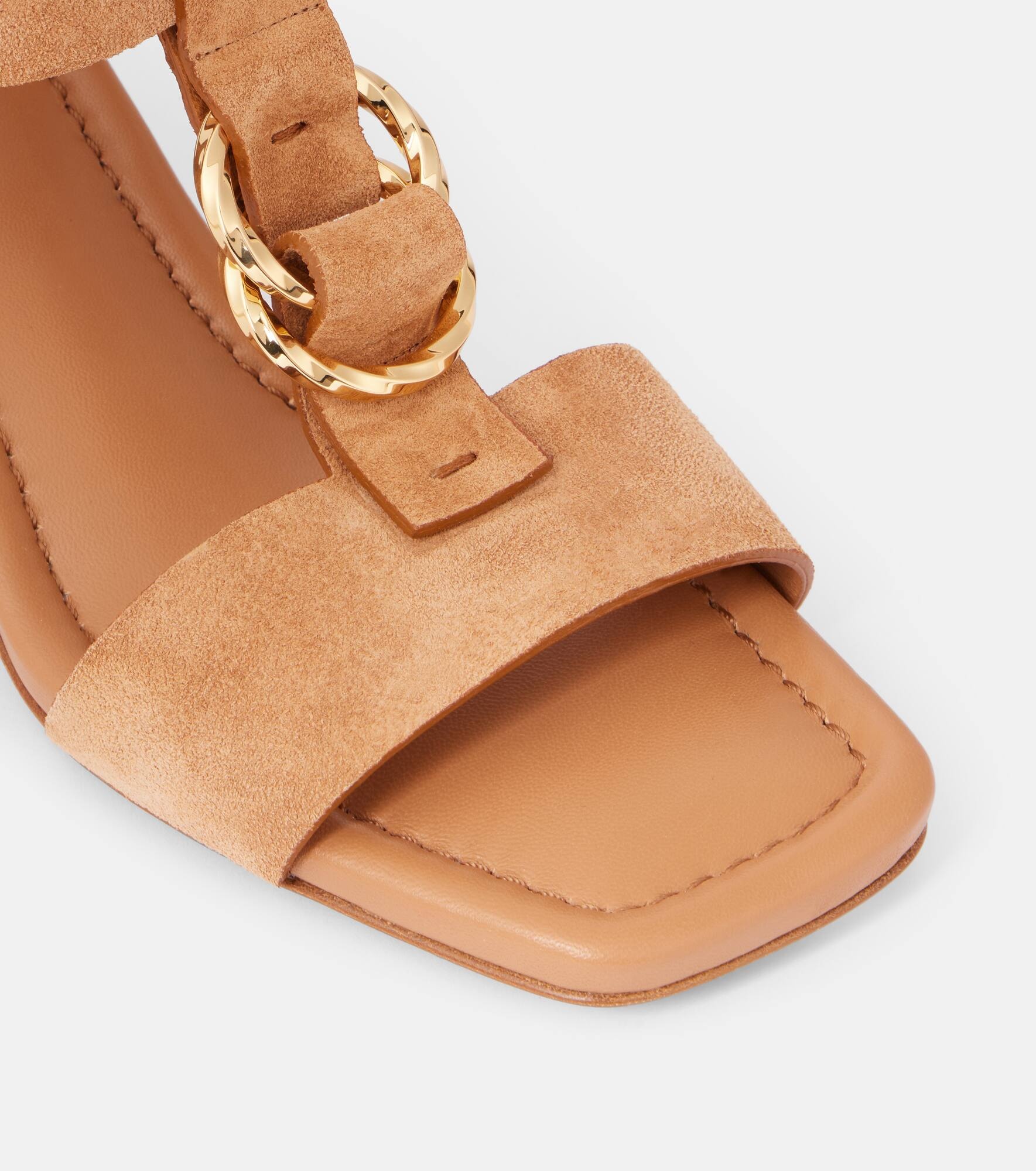 Milla embellished suede sandals - 5
