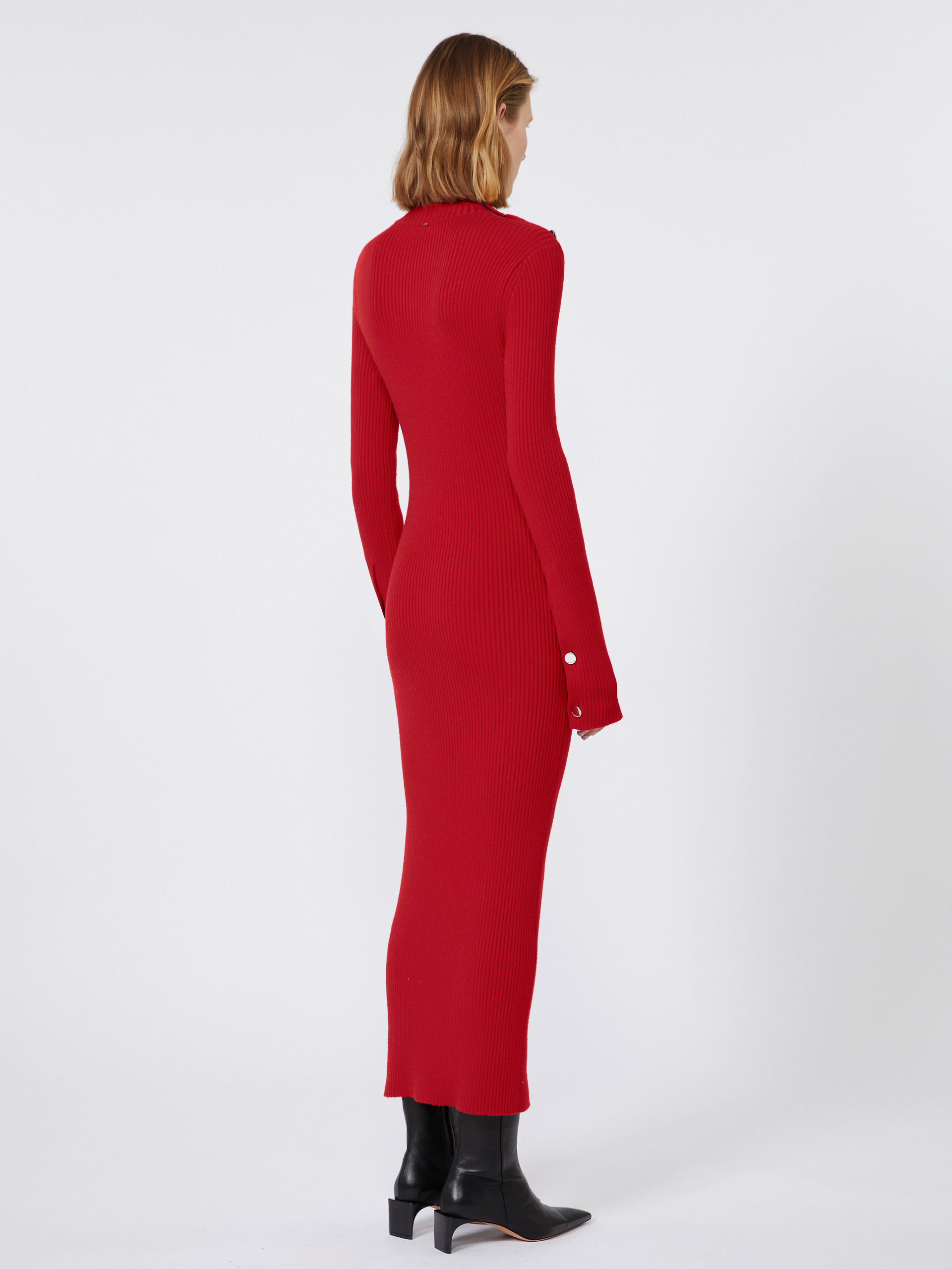 GARIBO Pure wool knit dress - 4