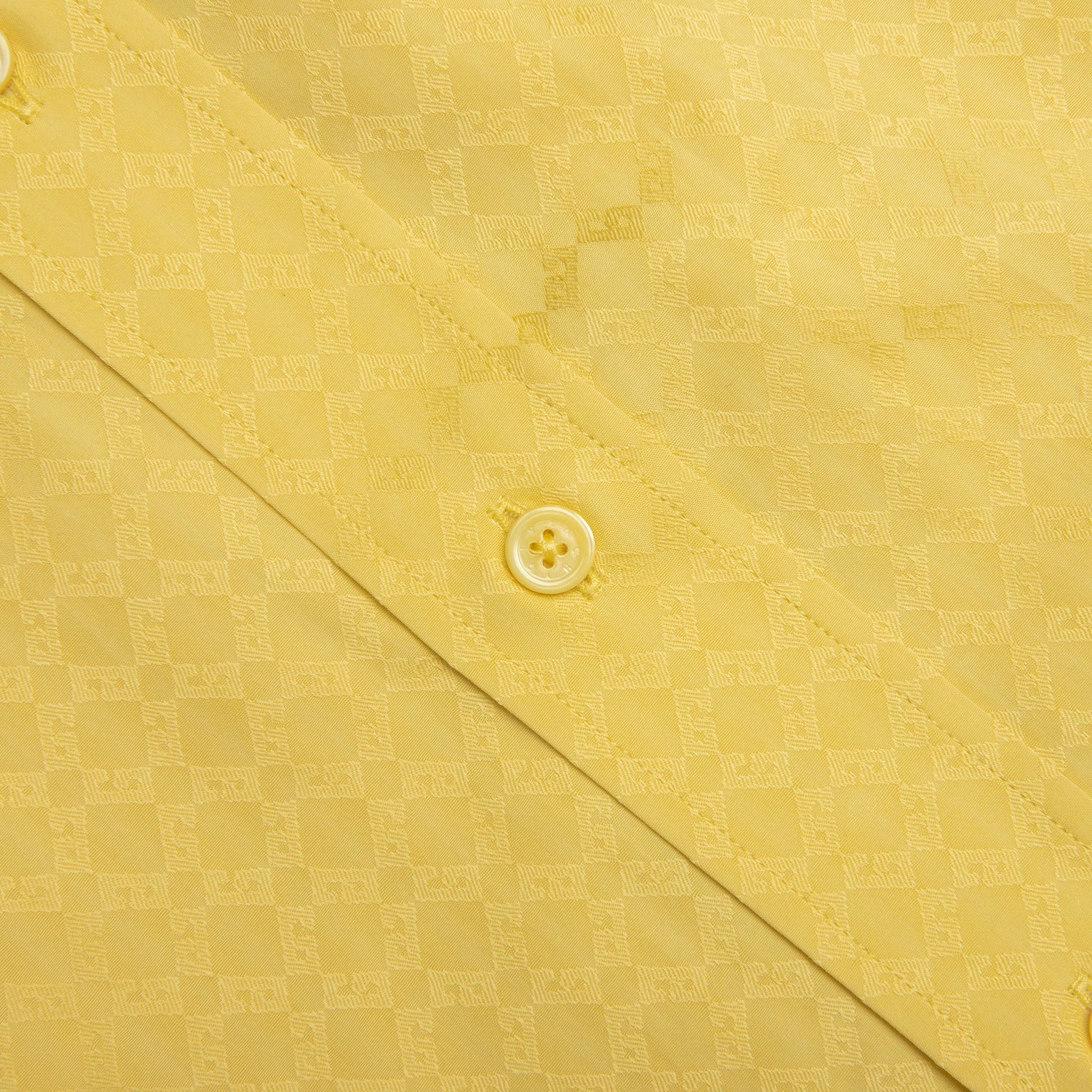 MONOGRAM 72 JACQUARD SHIRT - BANANA - 4