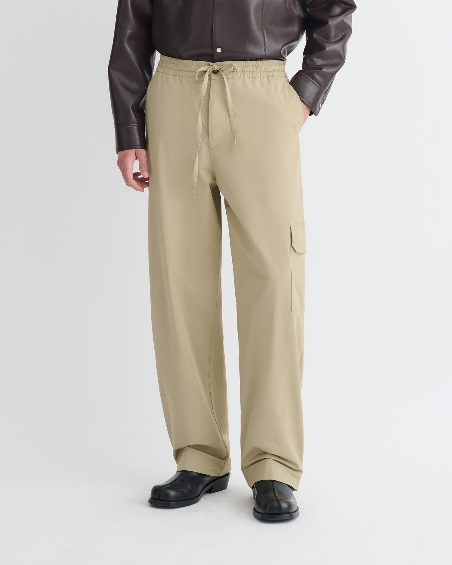 Tech Twill Balloon-Leg Pants - 3