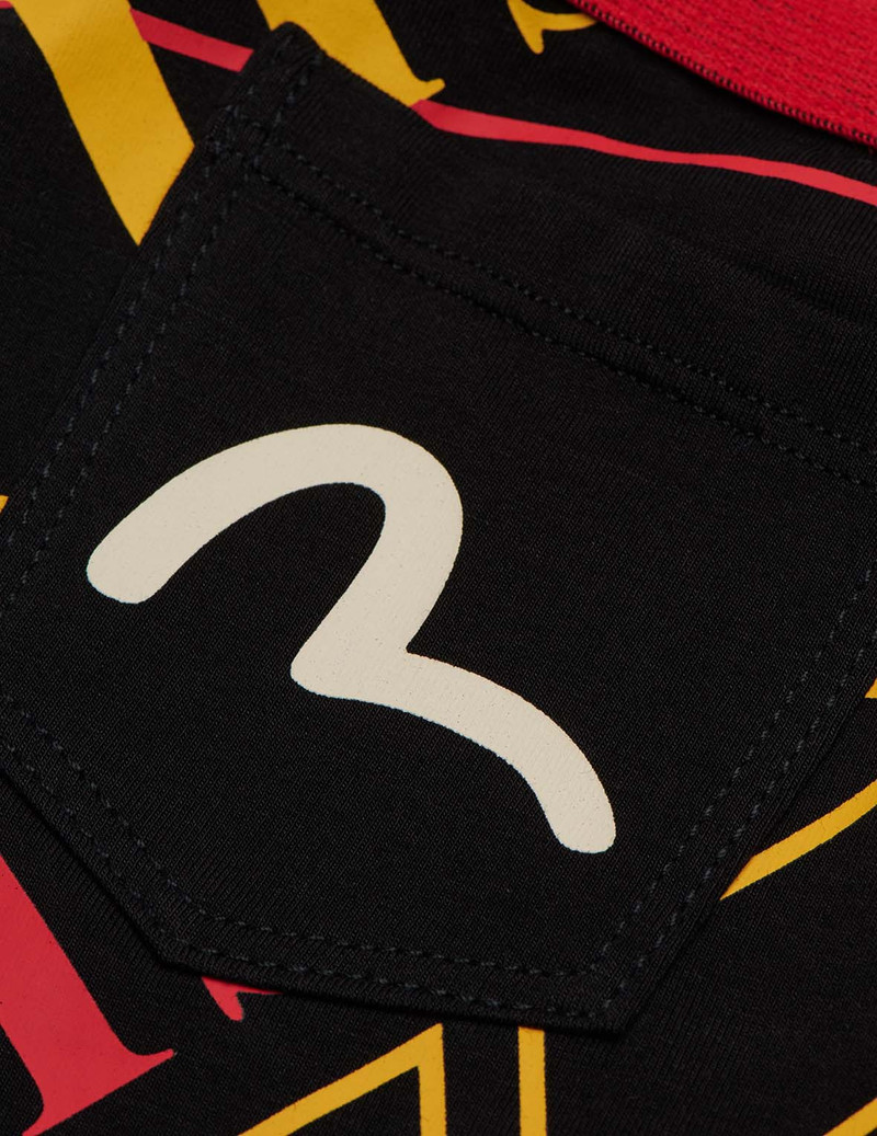 TWO-PACK ALLOVER LOGO PRINT TRUNKS 12