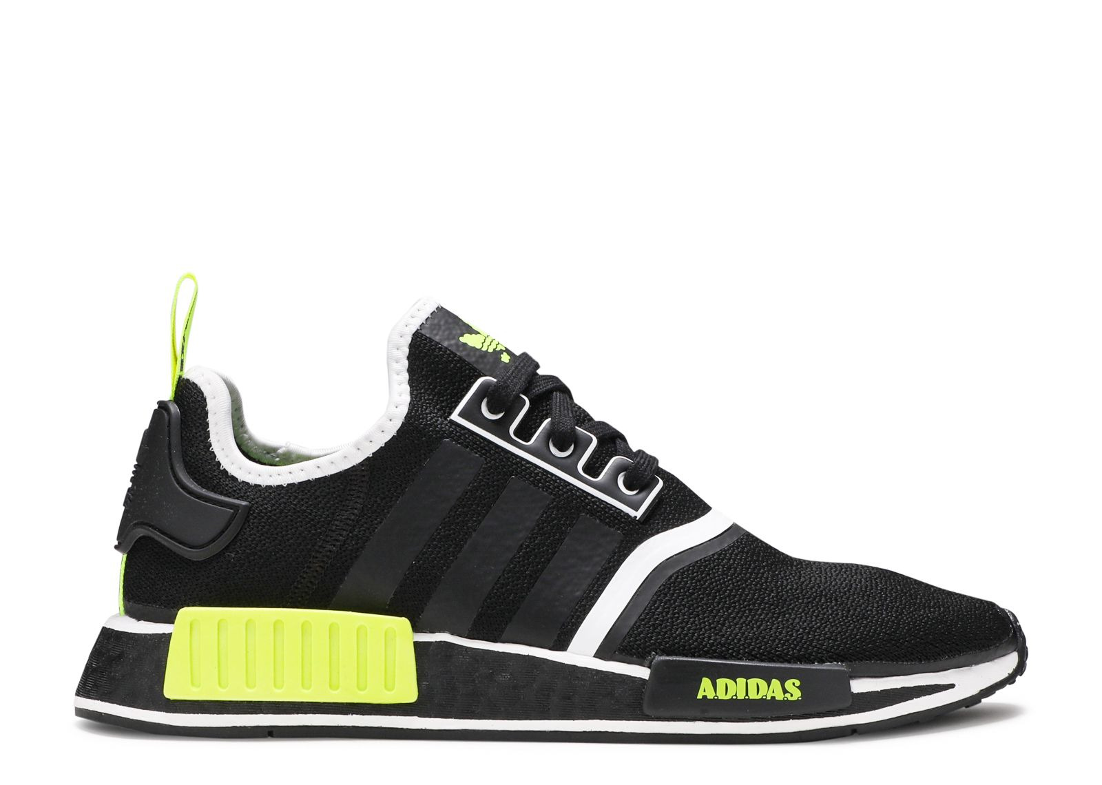 NMD_R1 'BLACK SOLAR YELLOW' - 1