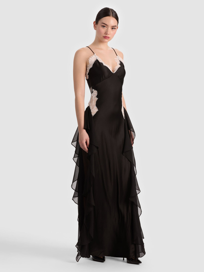 SHELBA RUFFLED GOWN 5