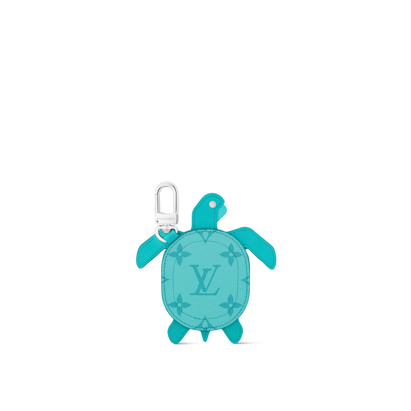 LV Turtle Pouch Bag Charm 3
