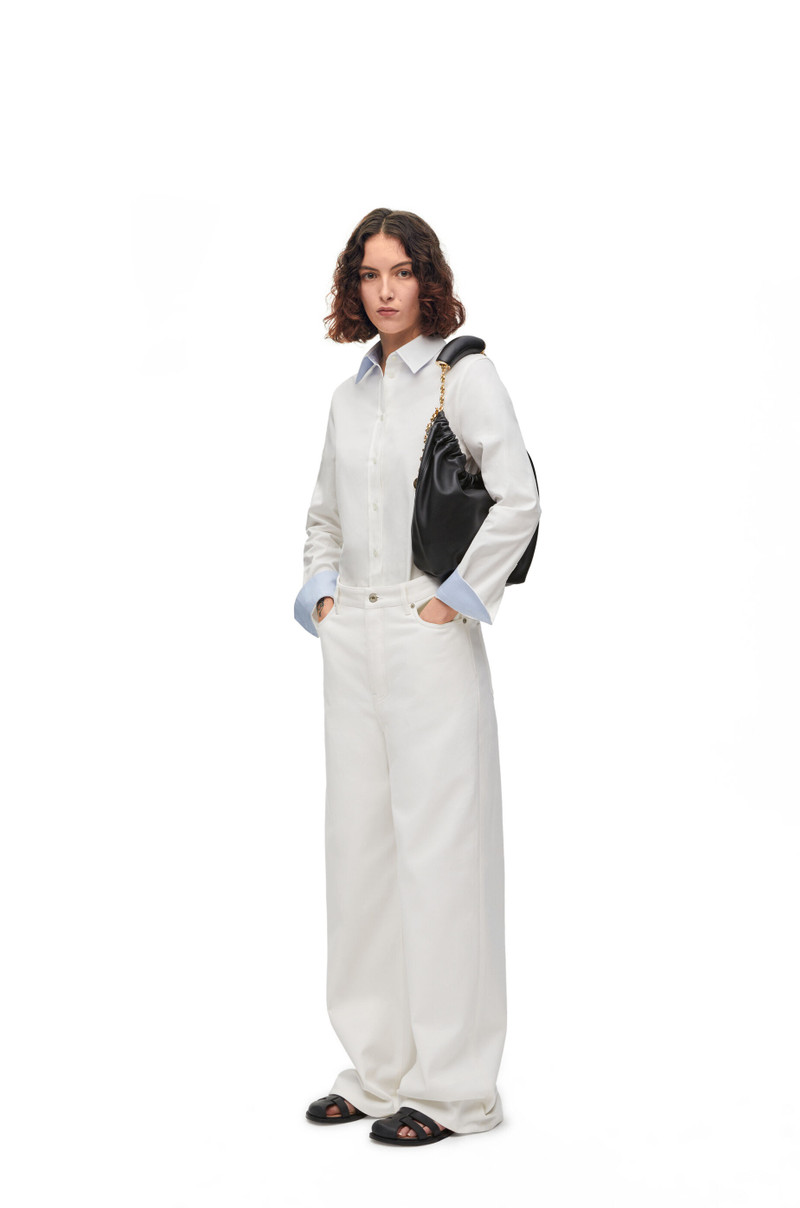 High waisted jeans in cotton 3