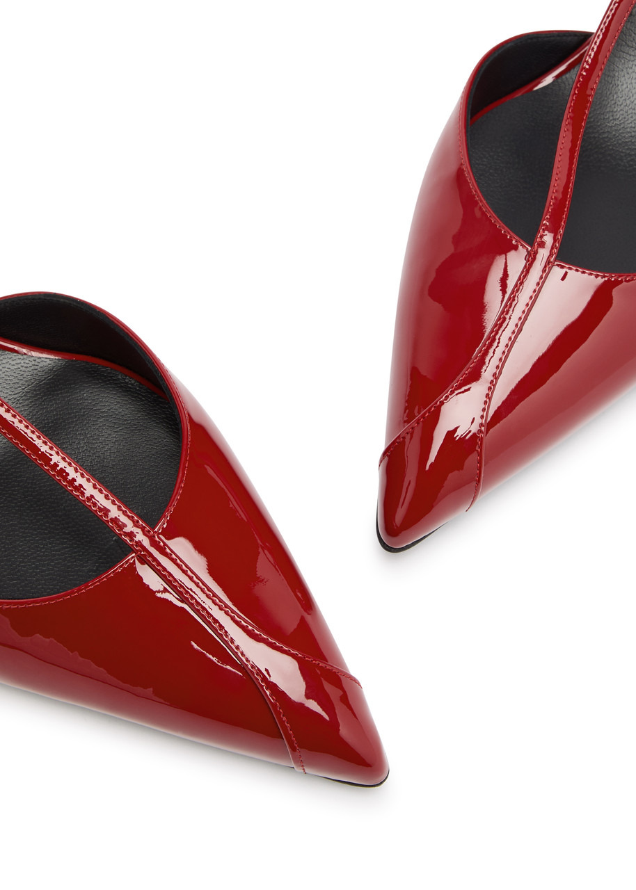 Khaite Mia 45 Patent Leather Pumps - 3