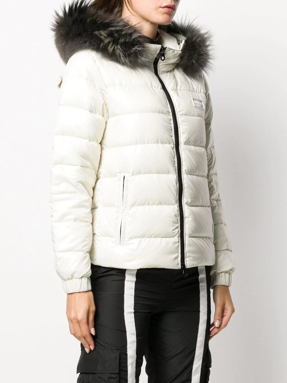 hooded padded jacket  - 3