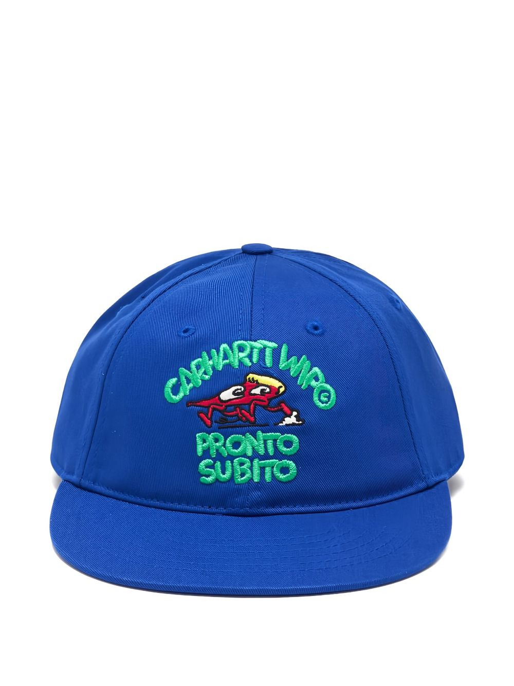 flat-brim baseball cap - 2