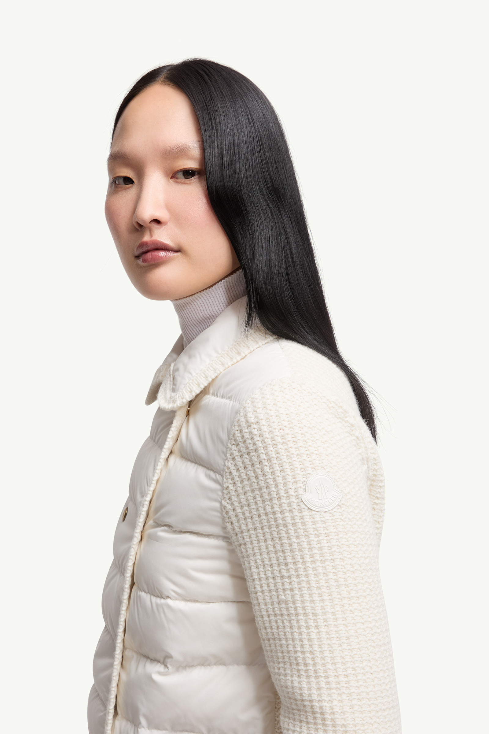 Wool & Cashmere Padded Cardigan - 4