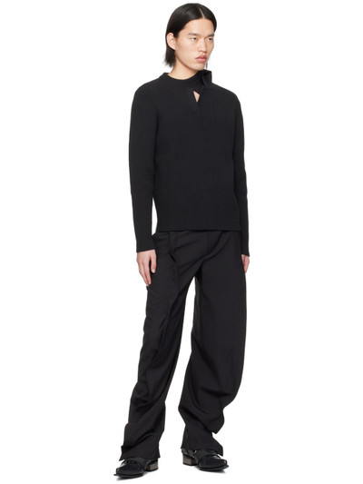 Y/Project Black Banana Trousers outlook