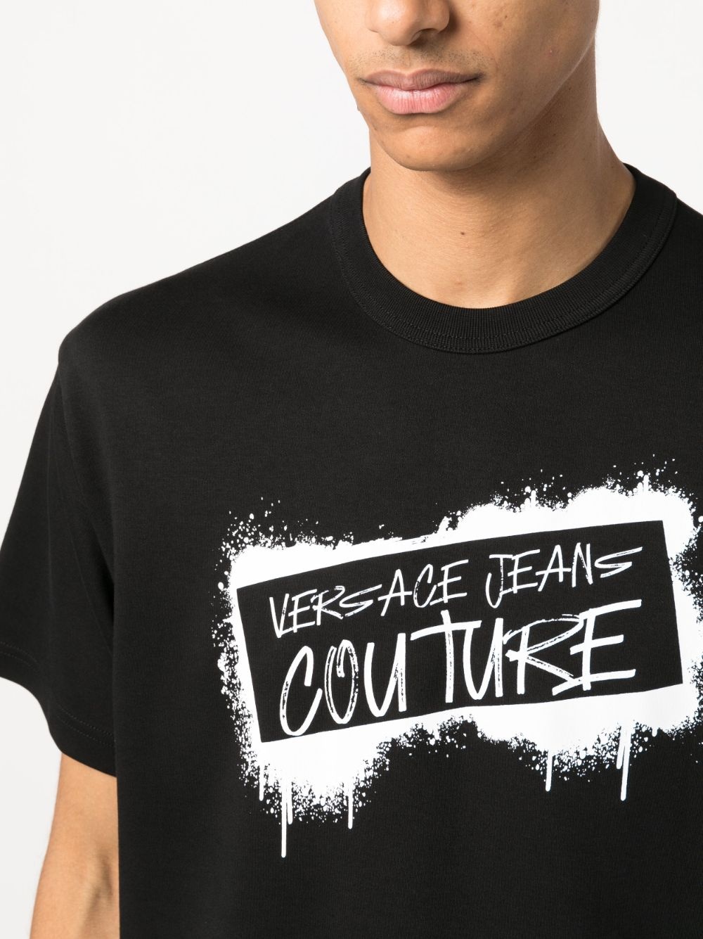 logo-print cotton T-shirt - 5