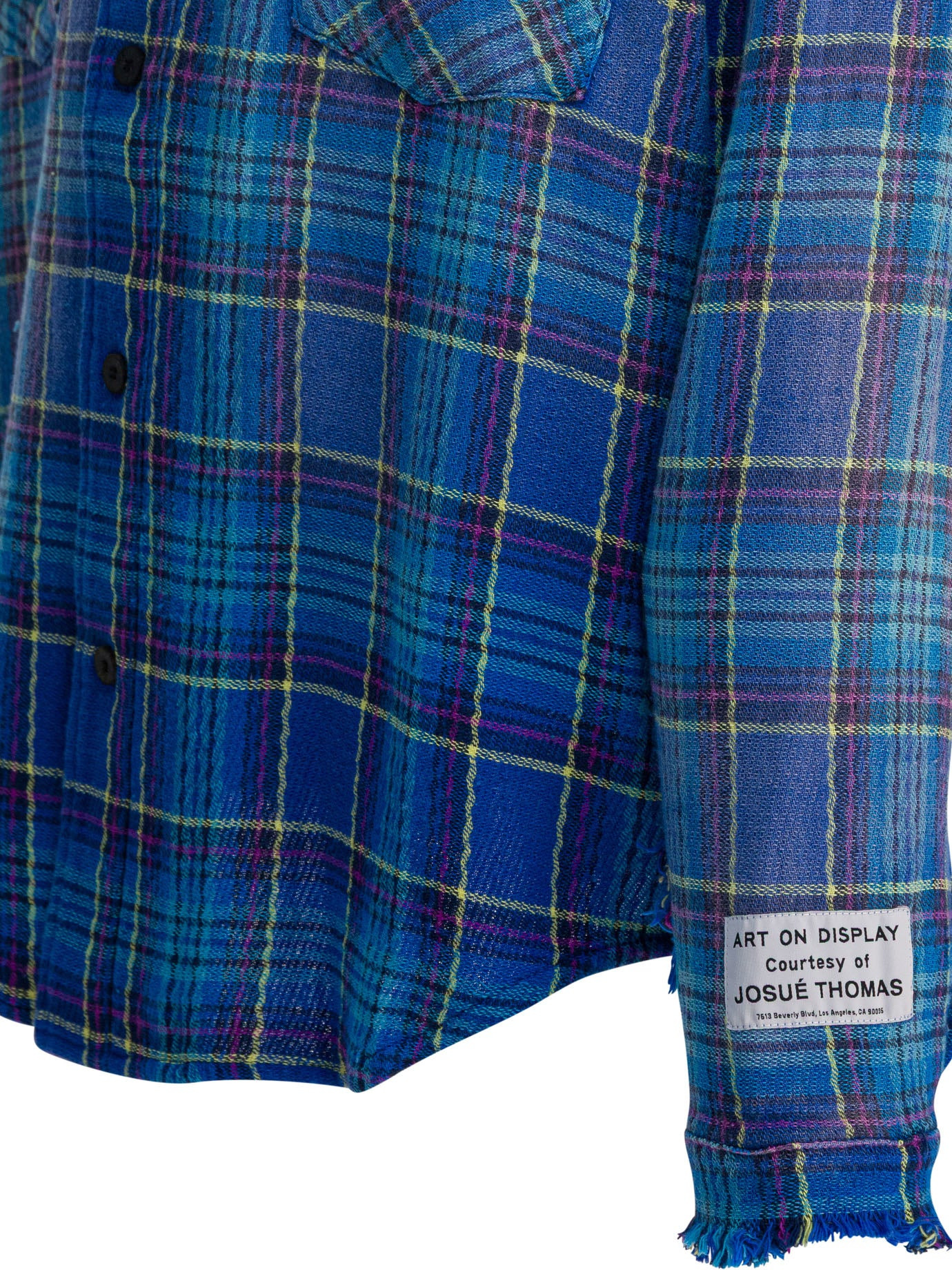 Marley Flannel Shirts Blue - 4