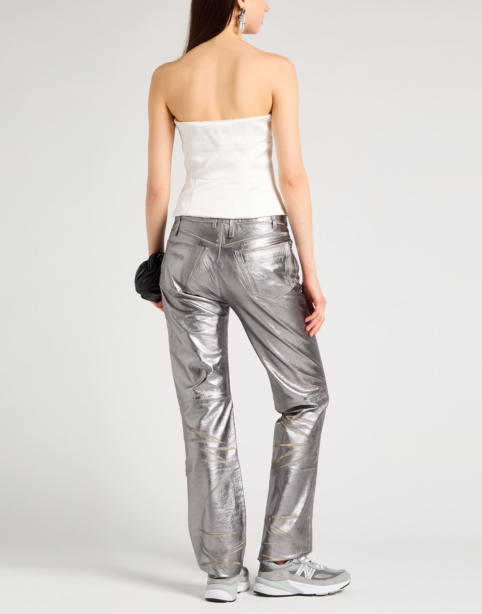 Silver Women's Casual Pants - 4