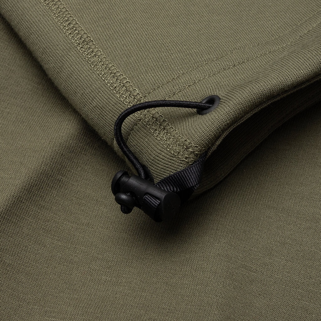 Nike SPORTSWEAR TECH FLEECE OPEN HEM SWEATPANTS - MEDIUM OLIVE/BLACK