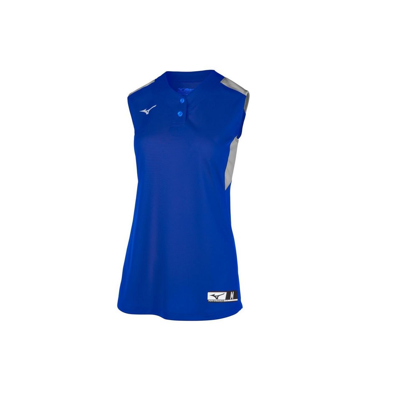 Aerolite 2-Button Sleeveless Softball Jersey - 1