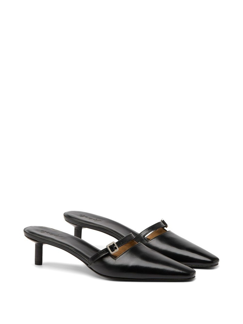 Marsèll buckled-strap point-toe mules outlook