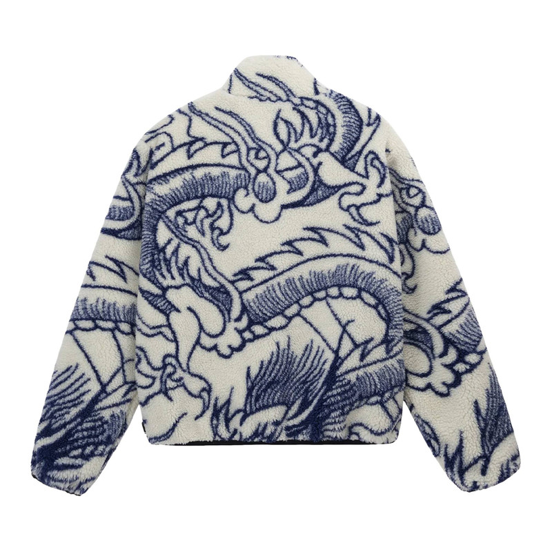 Stüssy Stussy Dragon Sherpa Jacket 'Natural' outlook