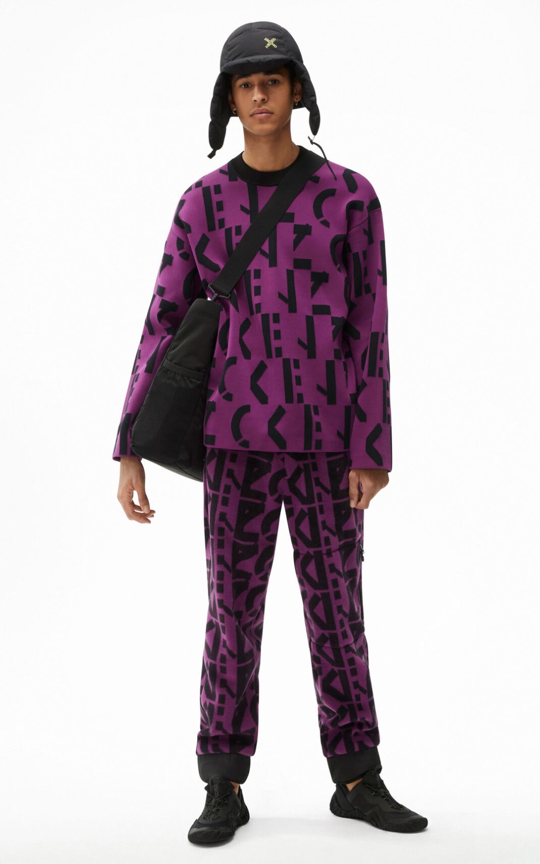 KENZO Sport oversize monogram jumper - 3