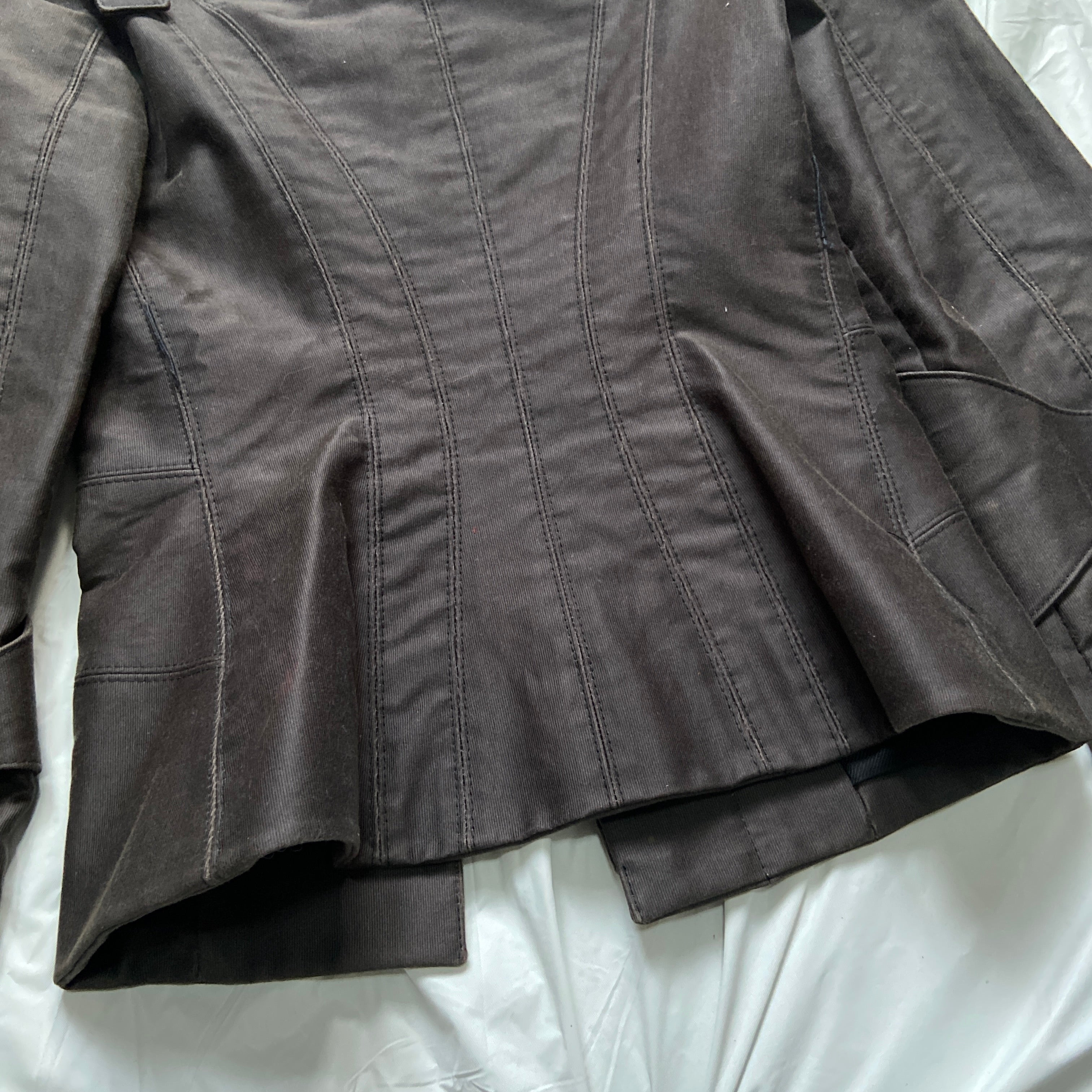 Gucci by Tom ford 2003 off shoulder corset bondage top 42 - 9