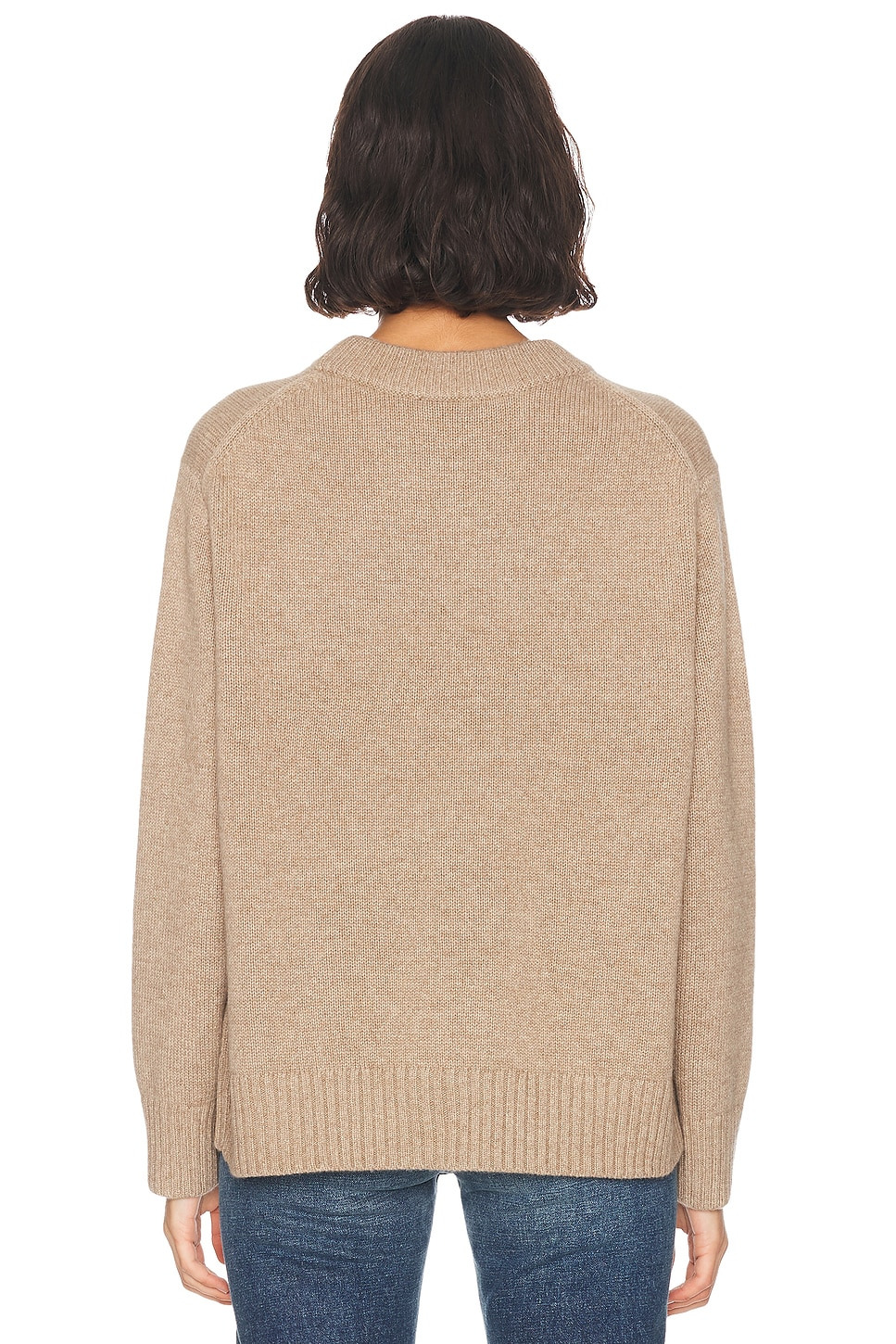 Cashmere Oversized Crewneck Sweater - 3