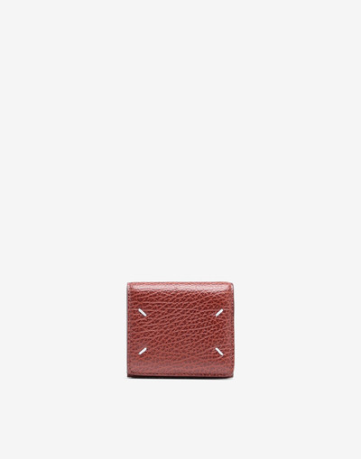 Maison Margiela Tri-fold leather wallet outlook