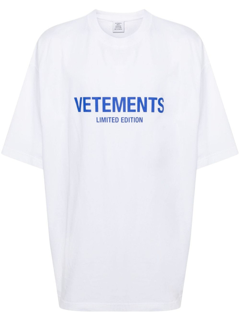 logo-print cotton T-shirt 1