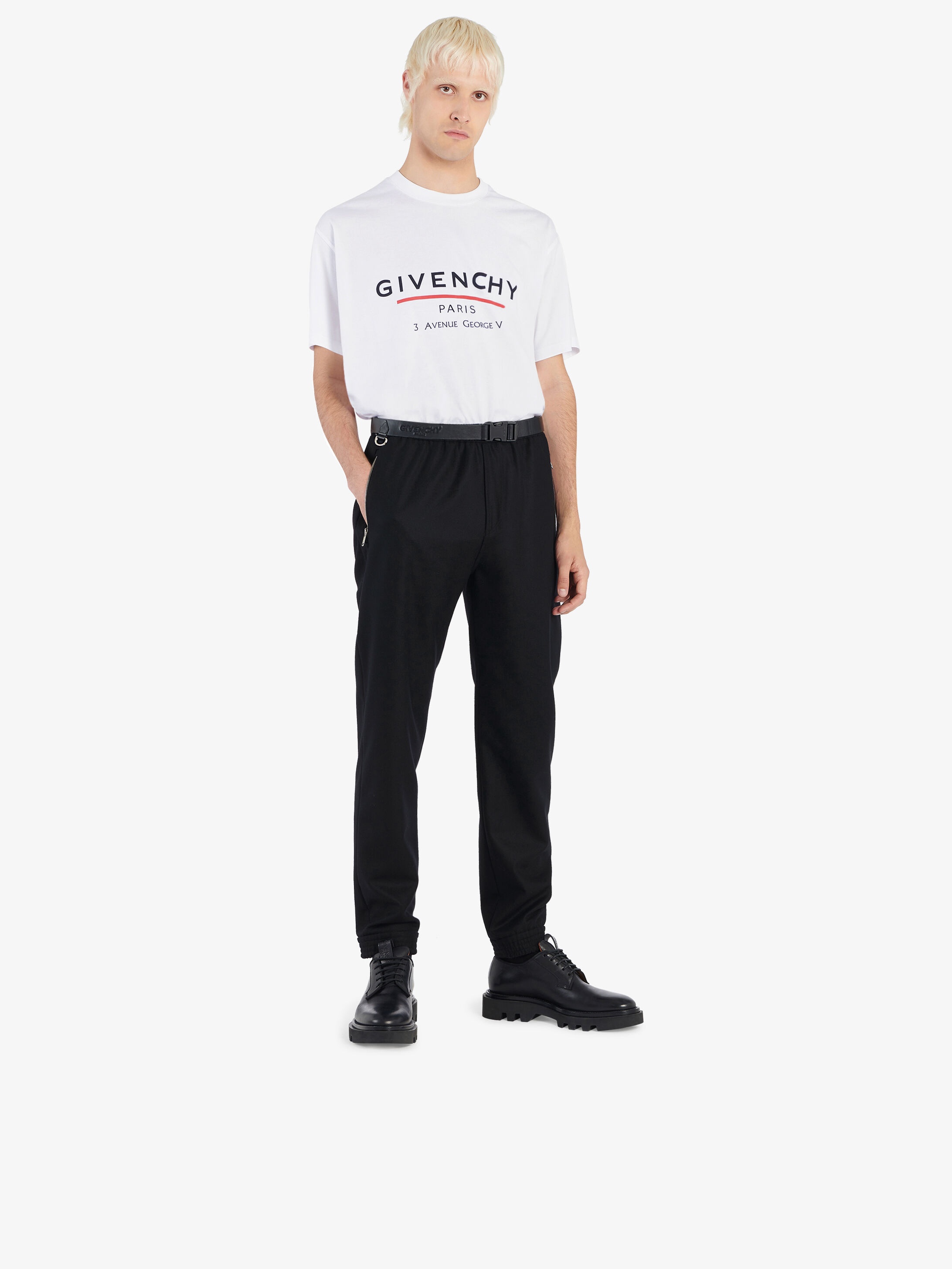 GIVENCHY LABEL oversized t-shirt - 2