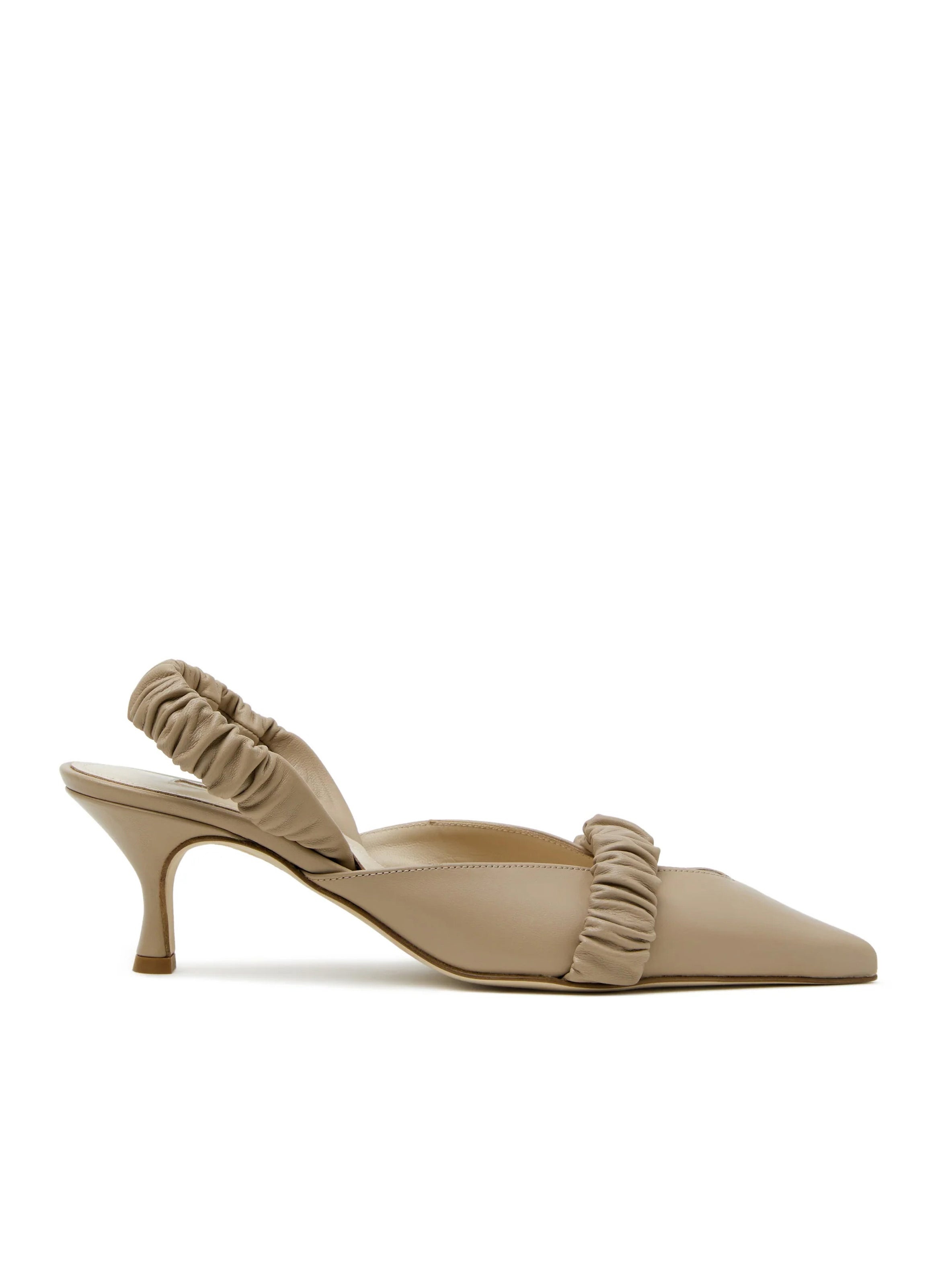 Chouchou Slingback Heel Taupe - 2