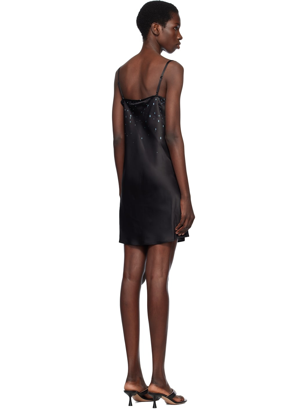 Multicolor 'La Prémonition' Lace Slip Minidress - 3