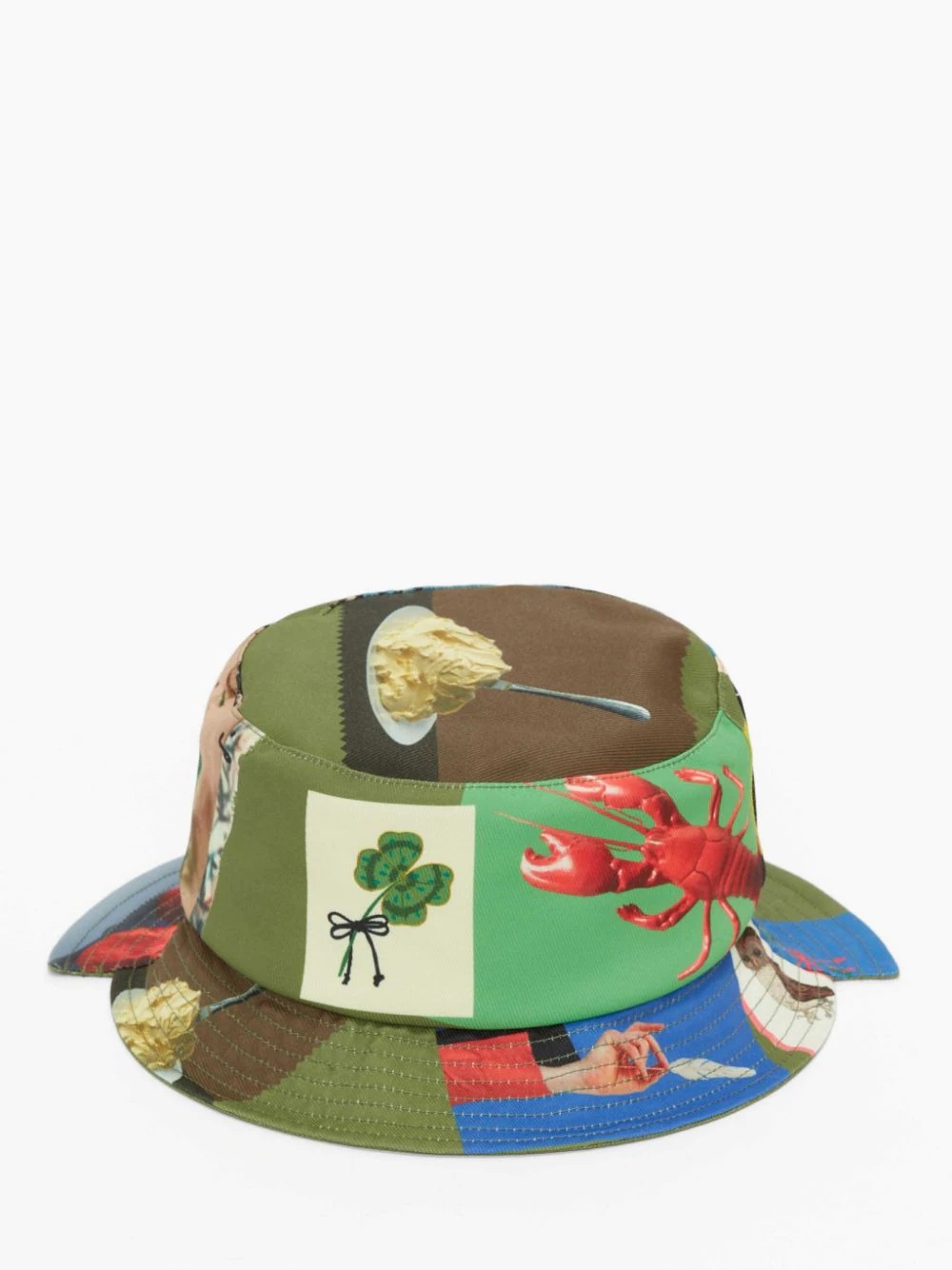 OSCAR WILDE CAPSULE: ASYMMETRIC BUCKET HAT - 4