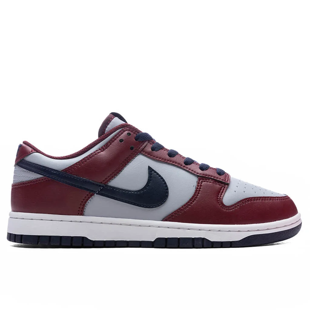 DUNK LOW RETRO - WOLF GREY/OBSIDIAN/DARK TEAM RED/WHITE - 1