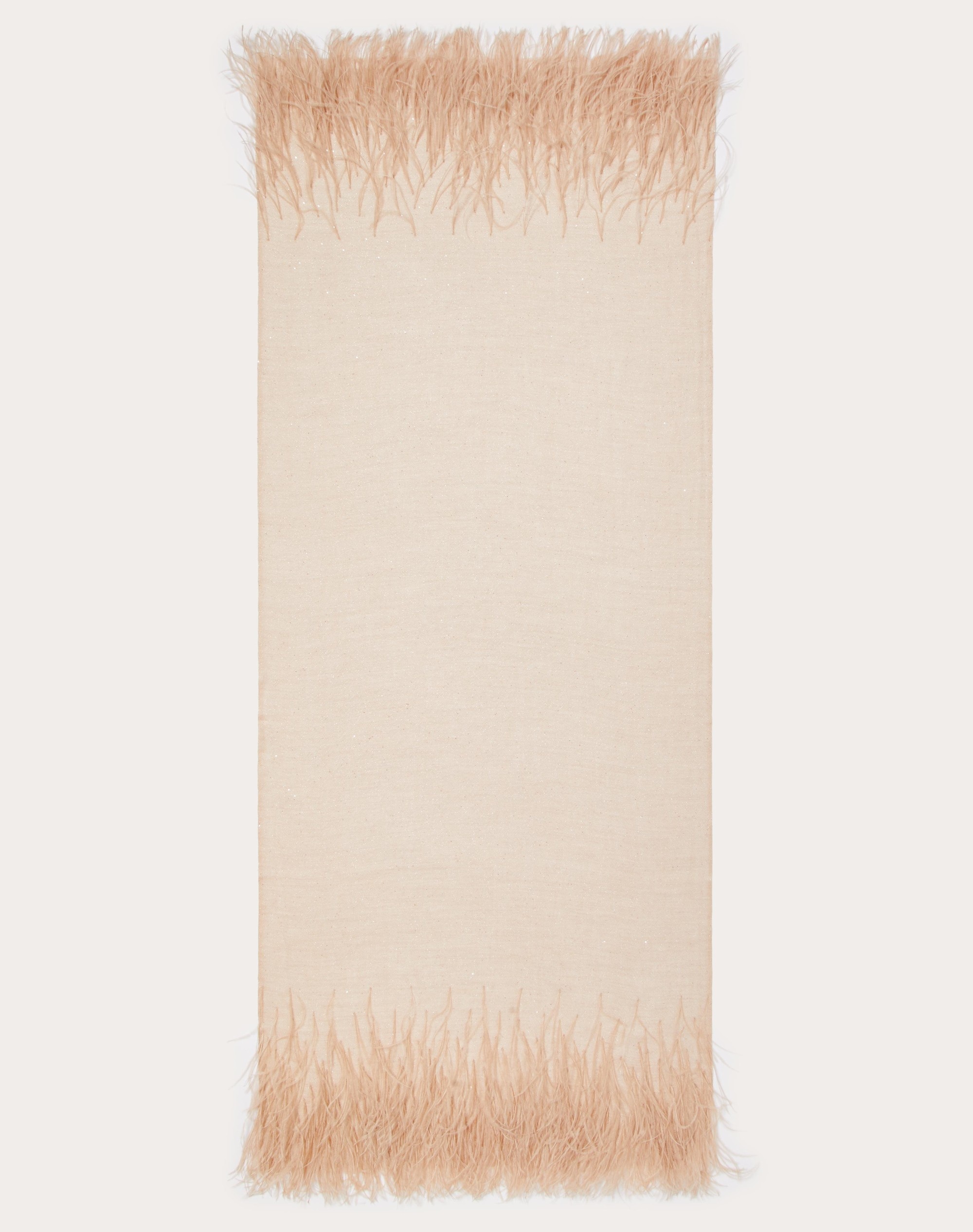 VALENTINO STOLE WITH MICRO SEQUINS AND FEATHERS - 3