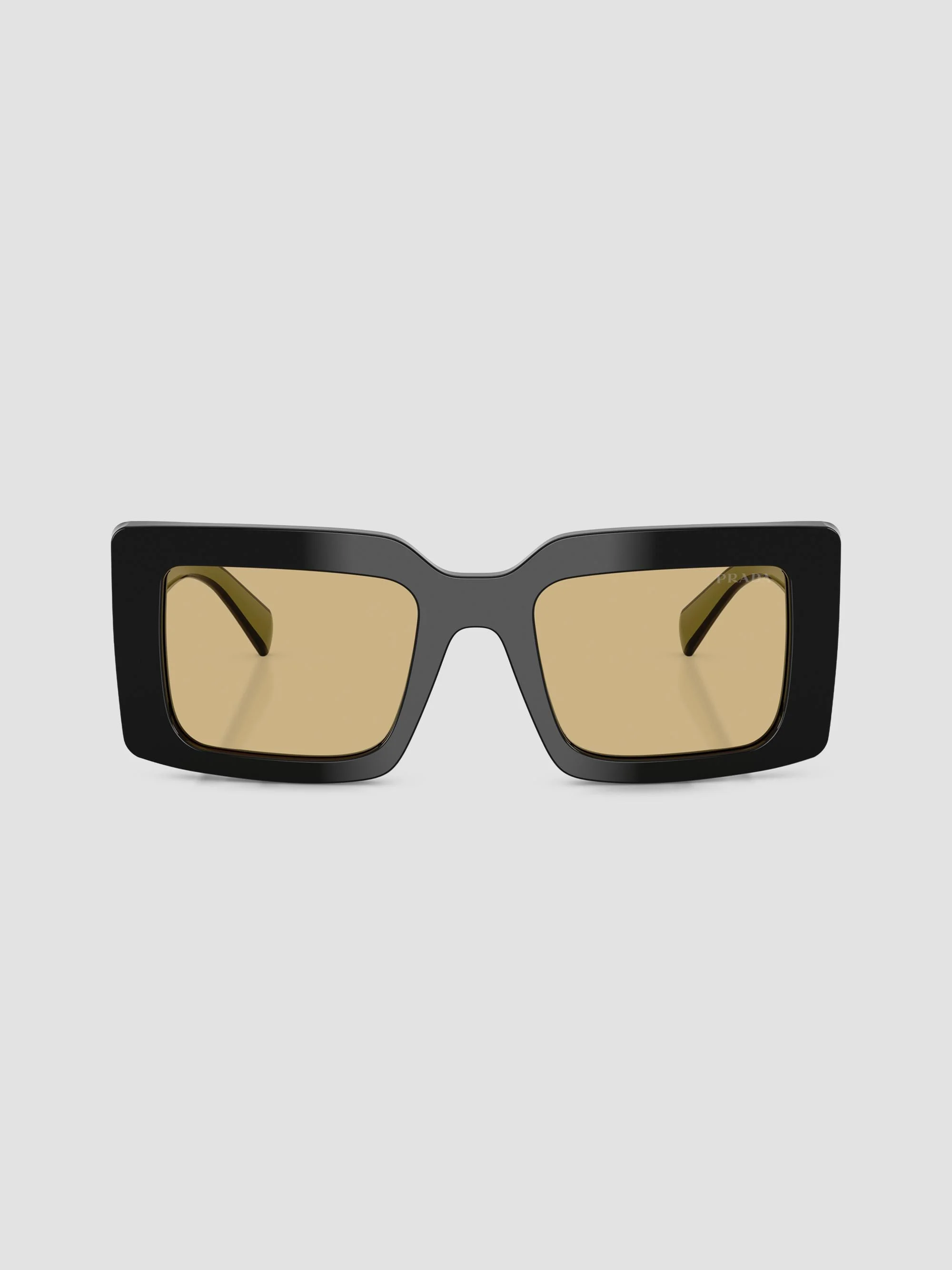 Women's D01S 52MM Rectangular Sunglasses - Black - 1