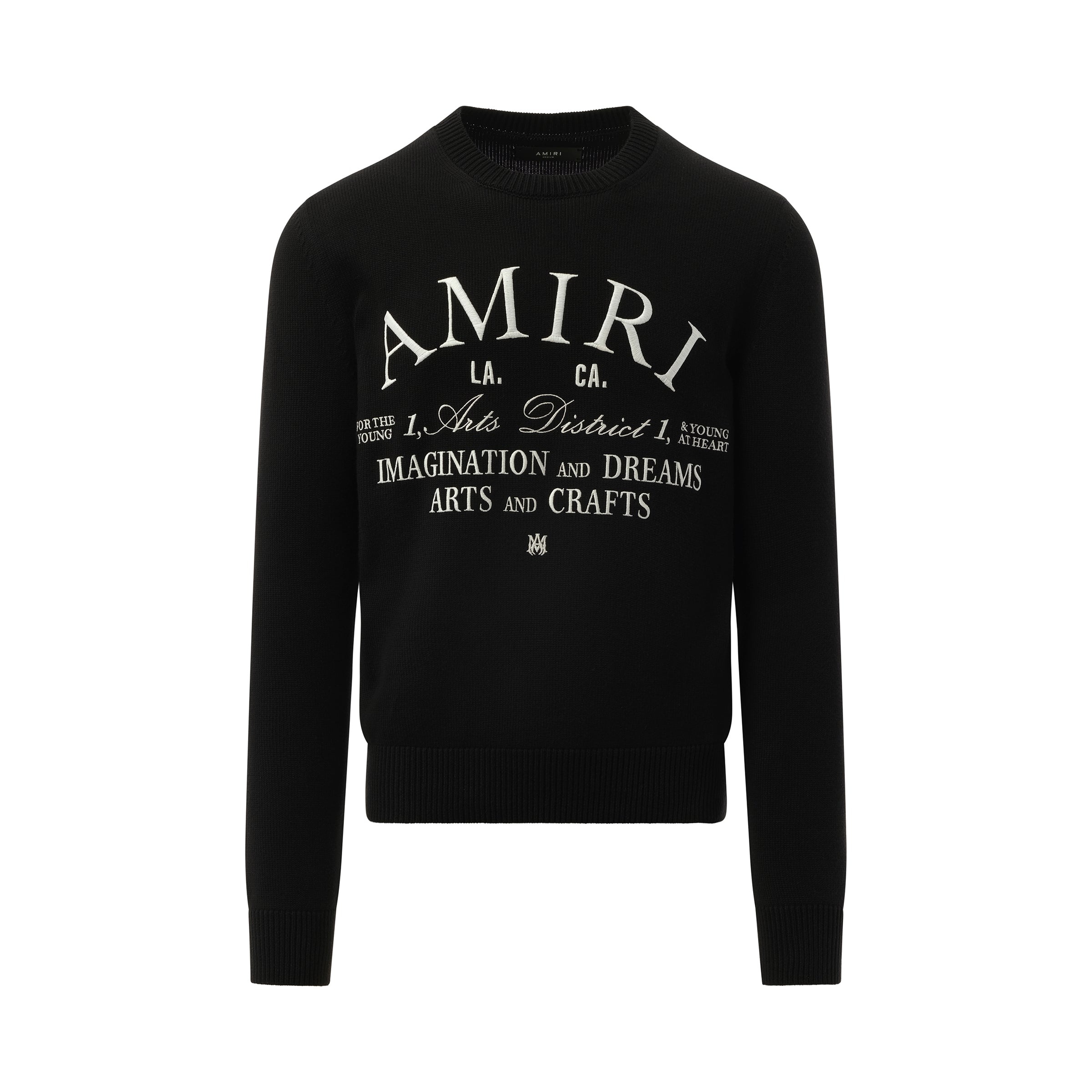 Amiri Arts District Sweater in Black - 2
