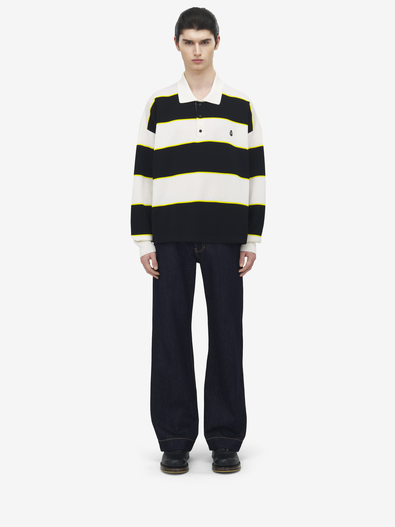 Rugby Stripe Polo Shirt 3