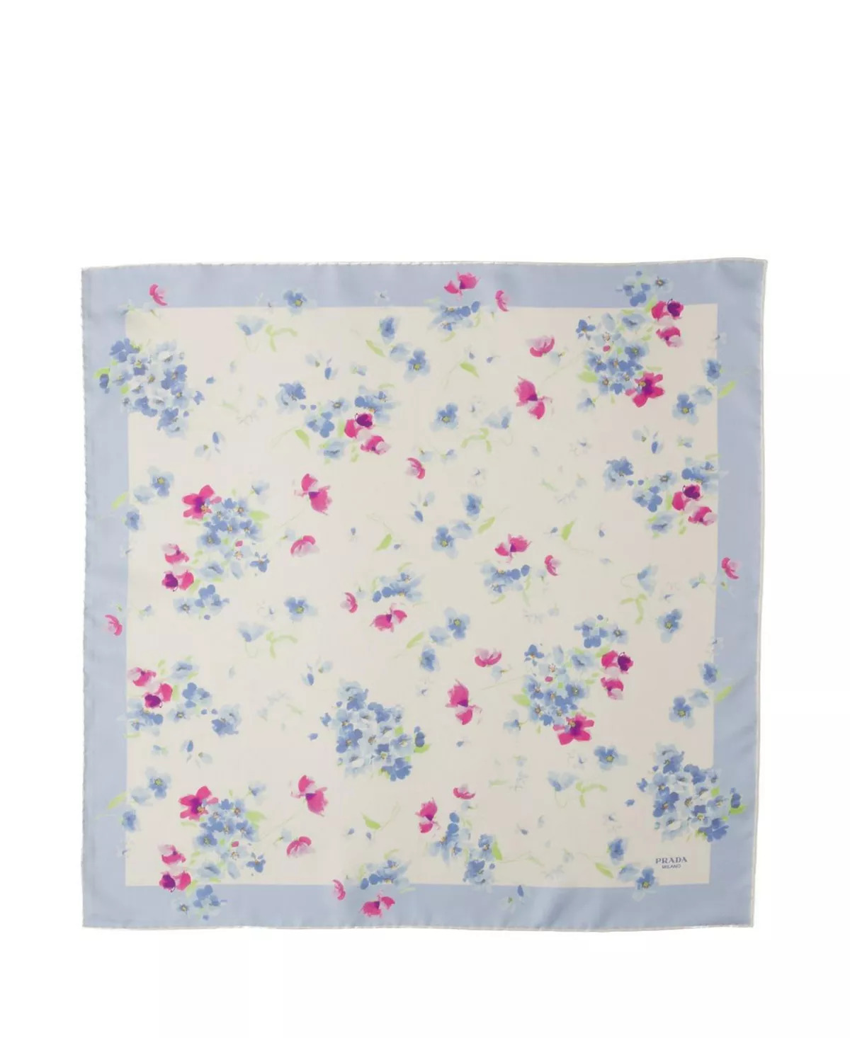 Printed Silk Twill Scarf - 2