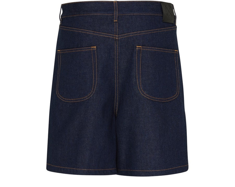 Off-White 90Slogo Den shorts Raw outlook