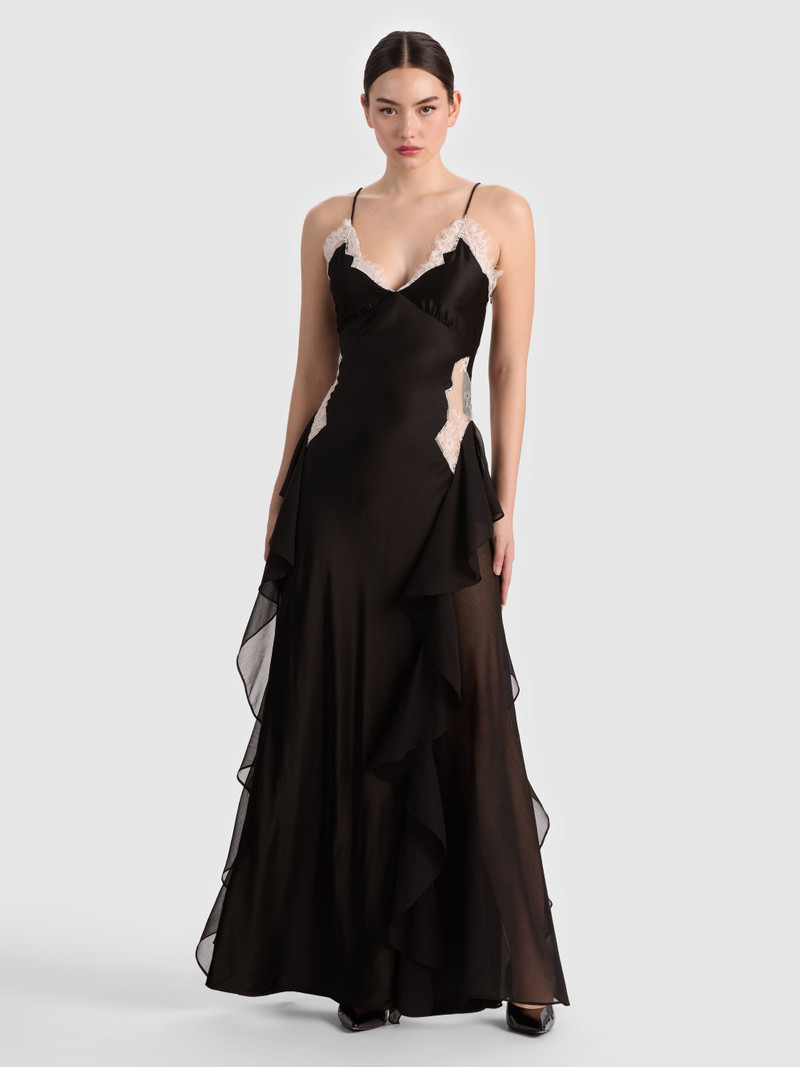 SHELBA RUFFLED GOWN 2