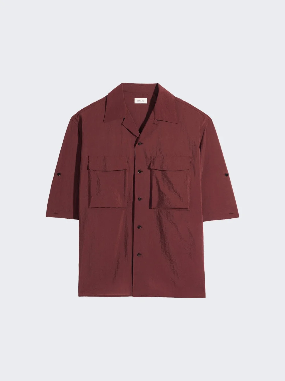 Short Sleeve Utility Shirt Porto Red - 1