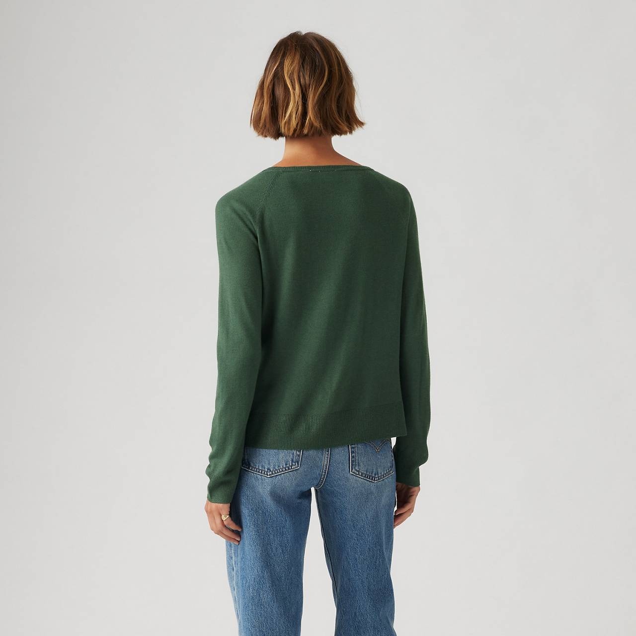 PETAL V-NECK SWEATER - 3