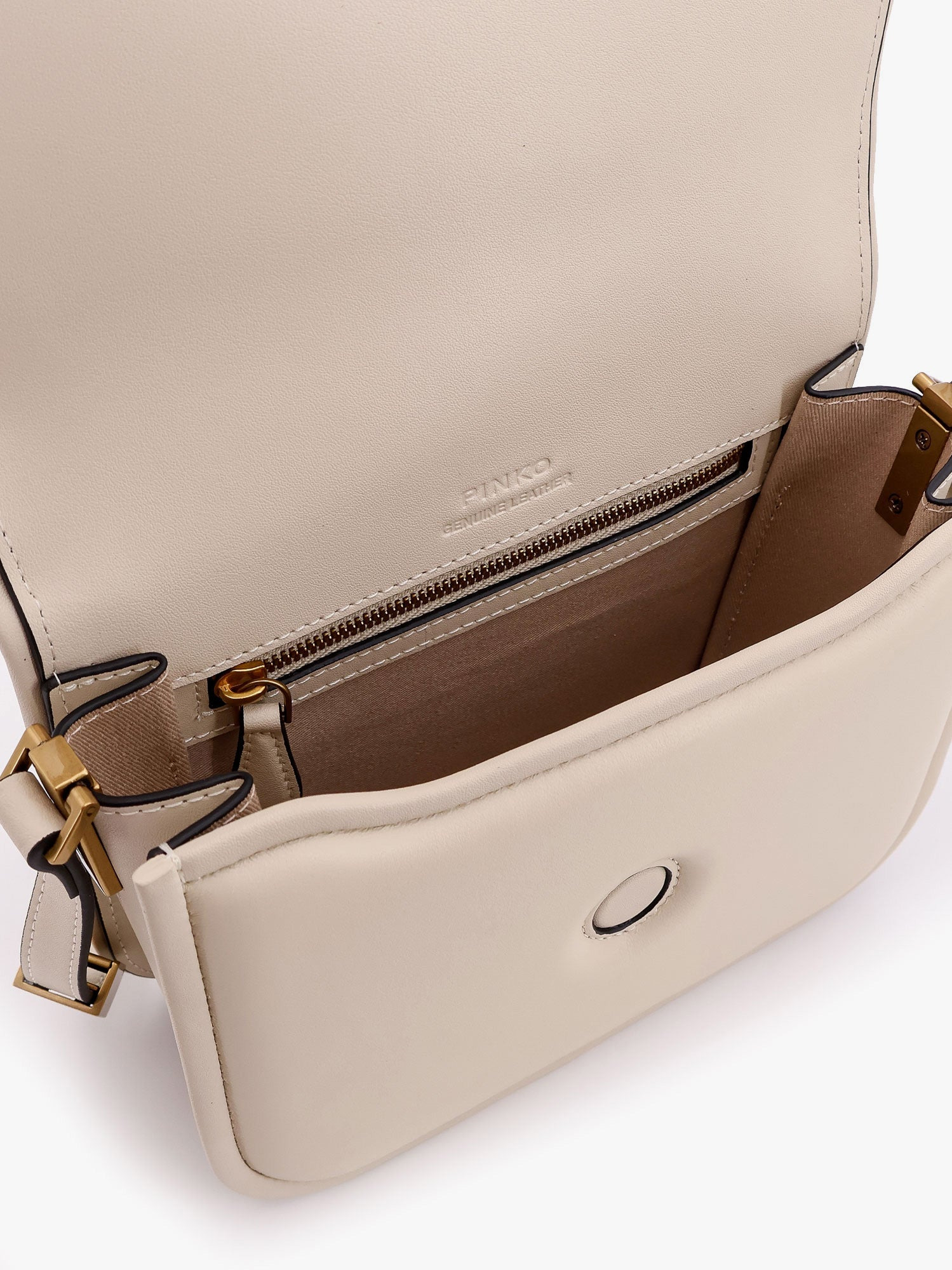 Pinko Love Box Leather Crossbody Bag - 4