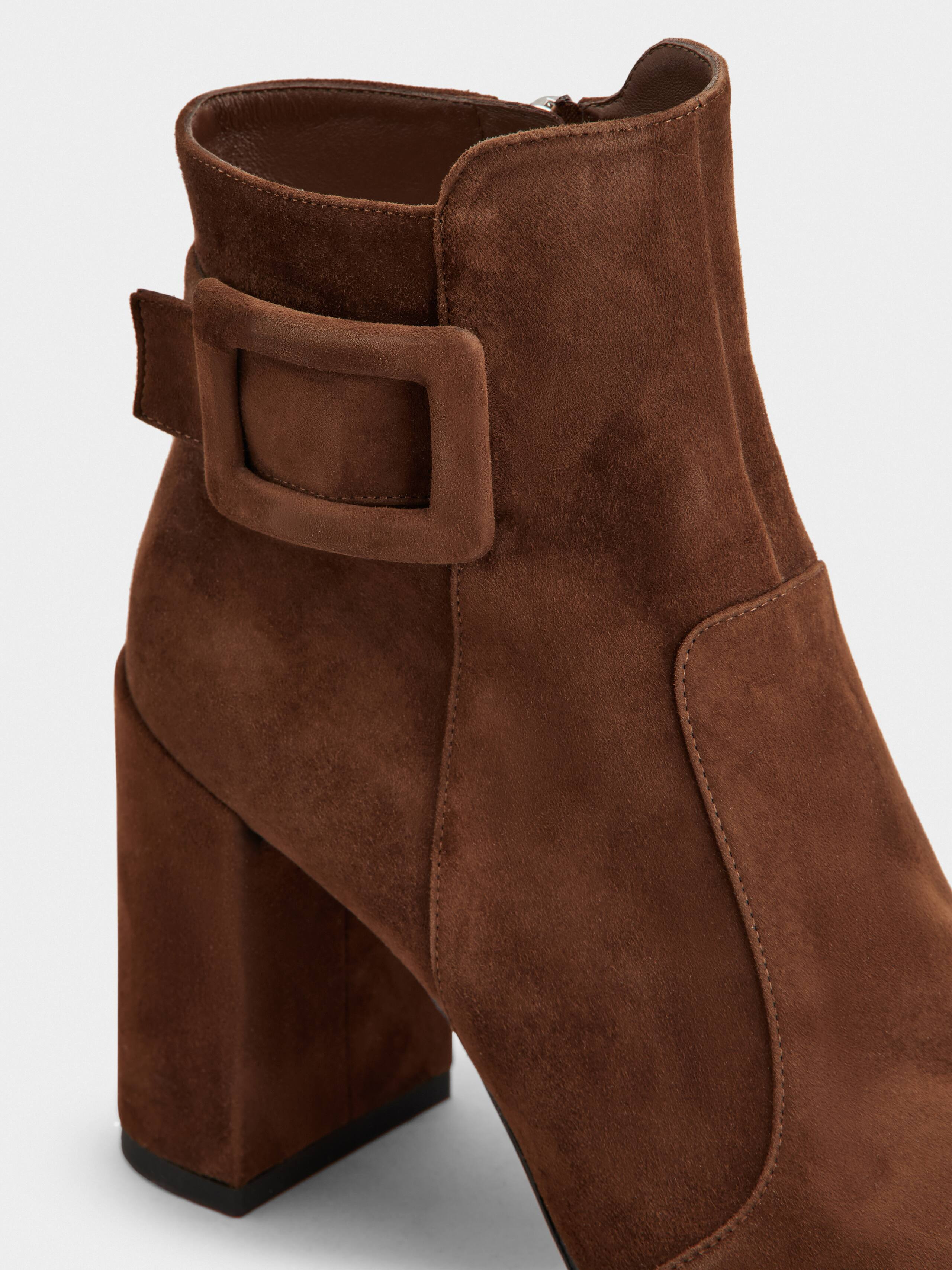 Booties in suede - 3