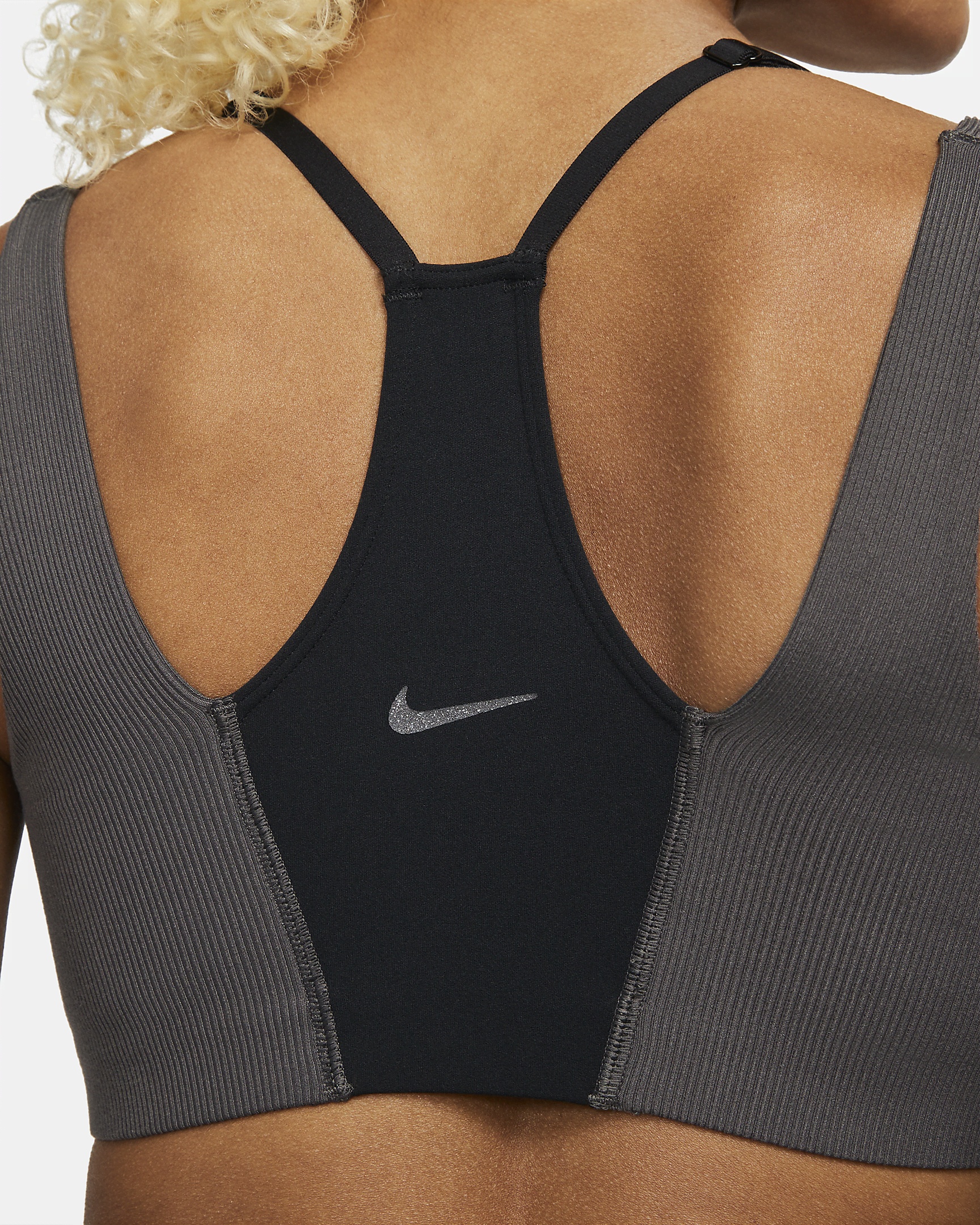 Nike Yoga Indy Women's Light-Support Lightly Lined Ribbed Sports Bra - 4