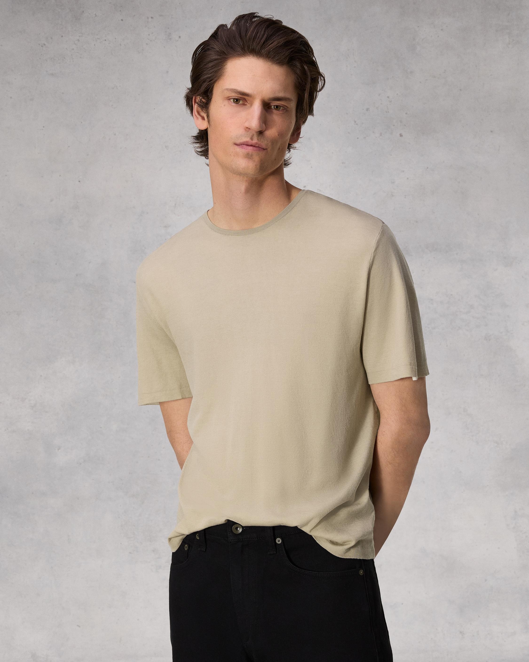Banks Double Faced Short Sleeve Tee
Cotton T-Shirt - 2