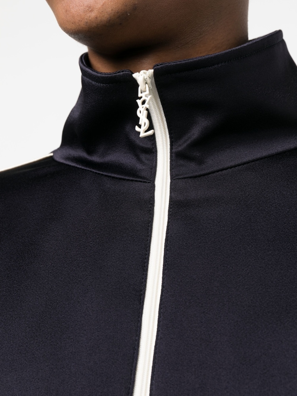 zipped-up bomber jacket - 5