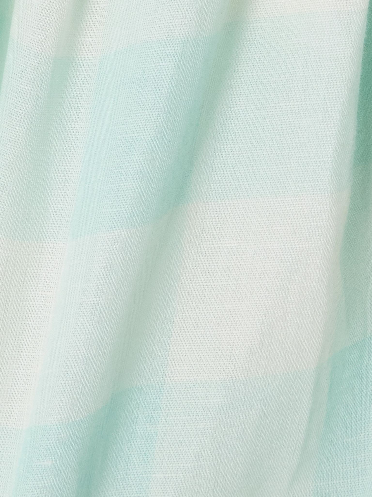 Kenya pleated checked linen and cotton-blend shorts Mint - 5